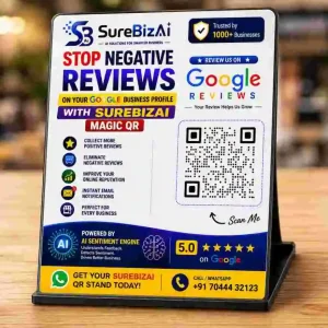 Magic QR Code - AI-Powered Google Review & Customer Feedback System